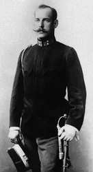 Retrato de Constantino I (1868-1923) Rey de Grecia de 1913 a 1917.