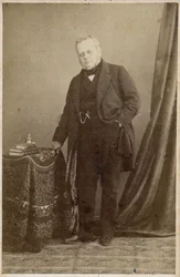 Retrato del Conde Camillo Berso de Cavour (1810-61) - circa 1855