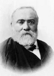 Retrato de Francisque Sarcey (1827-1899), periodista francés.