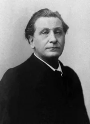 Retrato de François Coppée (1842-1908), dramaturgo y novelista francés