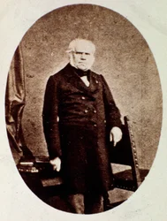 Retrato de François Joseph Fétis (1794-1871) musicólogo, compositor, crítico y profesor belga