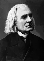 Retrato de Franz Liszt (1811-1886), compositor, pianista y director de orquesta húngaro.