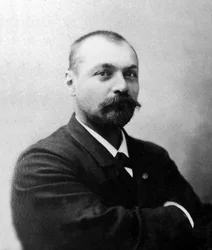 Retrato de Gabriel Bonvalot (1853-1933), explorador y orientalista francés.