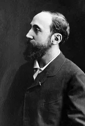Retrato de Jules Claretie (1840-1888), novelista francés