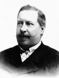 Retrato de Luis I de Wittelsbach (1786-1868), rey de Baviera de 1825 a 1848, hijo de Maximiliano I, abdicó en favor de su hijo Maximiliano II.