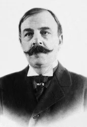 Retrato de Octave Mirbeau (1848-1917), novelista y escritor francés.