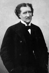 Retrato de Victorien Sardou (1831-1908), dramaturgo francés
