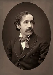 Retrato del pintor francés Henri Lévy