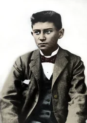 Retrato del joven Franz Kafka circa 1899