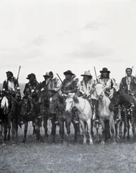Indios de las praderas, Canadá, finales del siglo XIX