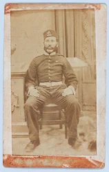 Soldado Joseph Benjamin George, 105º Regimiento de Infantería