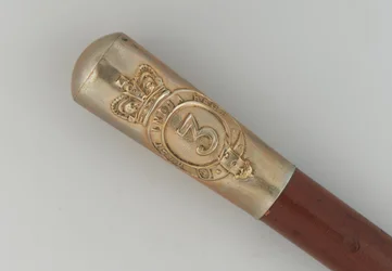 Bastón de regimiento, 3er Regimiento de las Indias Occidentales