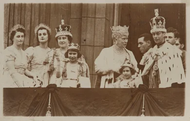 La coronación del rey Jorge VI