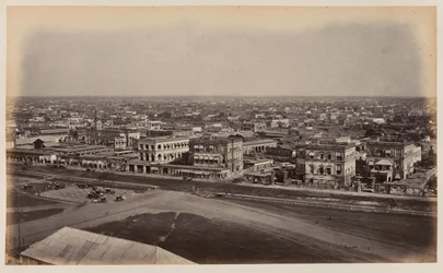 Vista desde el Monumento Ochterlony, Calcuta