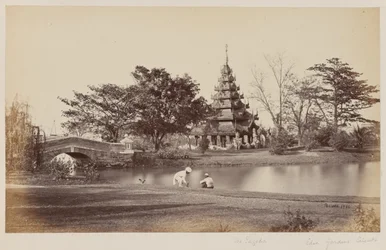 Vista de los Jardines de Edén, Calcuta
