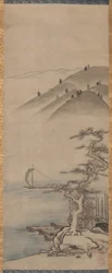Paisajes (uno de un par)
