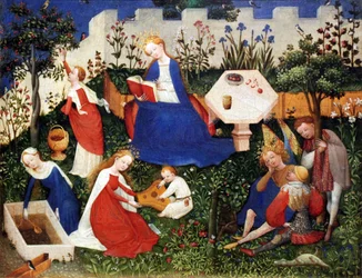 Pequeño jardín del paraíso