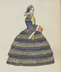 Moda Biedermeier, 1908