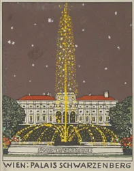 Viena: Palais Schwarzenberg, 1908