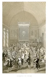 El banquete de la coronación, 1715, 1885