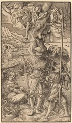 Dos mercenarios y una mujer, 1524