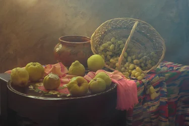 Cosecha de frutas de otoño