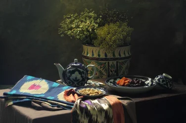 La hora del té en Asia Central
