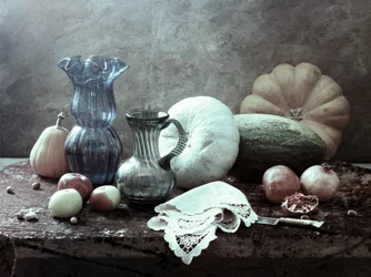 Naturaleza muerta: Cosecha de otoño