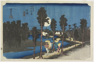Escena al Anochecer, Numazu, c. 1833
