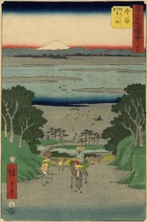 No.25 Río O-i, Kanaya, julio 1855