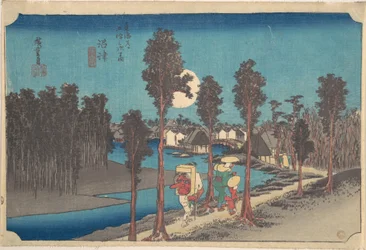 Numazu al anochecer