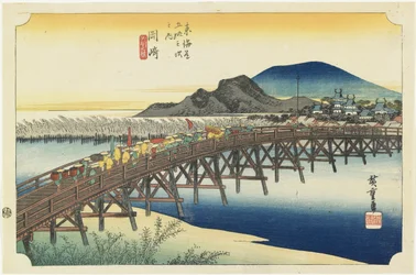 Okazaki--Puente Yahagi, c.1833