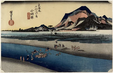 Río Sakawa, Odawara, c. 1833