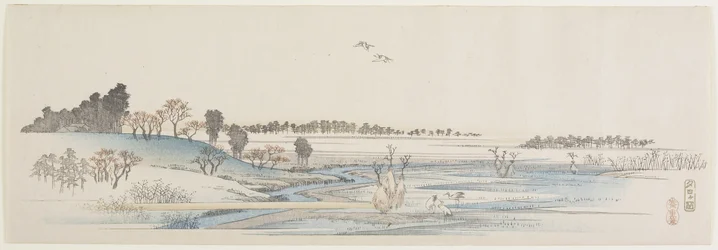 Colina al atardecer, 1837-1844