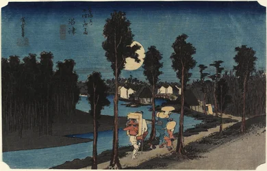 Escena de invierno, Mamamatsu, c. 1833
