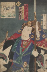 Actores de Kabuki interpretan el papel de 47 Ronin Seichu gishi den