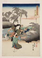 Vista de Fujikawa (Fujikawa no zu)