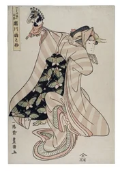 El actor Segawa Michinosuke, c.1804-1806 (xilografía sobre papel)