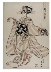 El actor Segawa Michisaburo, c.1804-1806 (xilografía sobre papel)