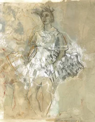 Una bailarina de ballet etérea