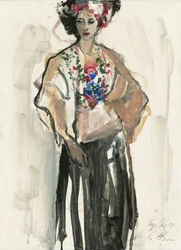 Moda floral llena de colorido