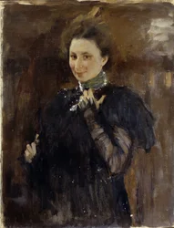 Retrato de Mara Oliv 1870-1963, 1895