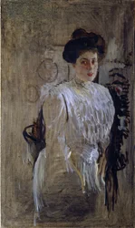 Retrato de Margarita Kirillovna Morozova, nacida Mamontova 1873-1958, 1910