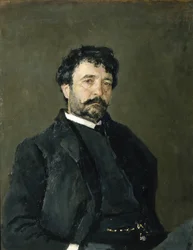 Retrato del cantante de ópera Angelo Masini 1844-1926, 1890