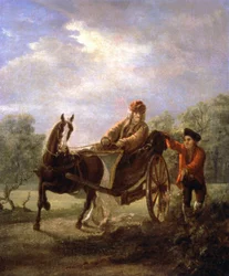 Voltaire en carro, c. 1770-1775 (pintura)
