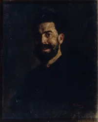 Retrato del cantante de ópera Francisco d’Andrade 1859-1921, 1885