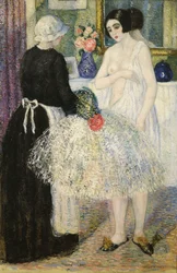En el camerino, c.1920
