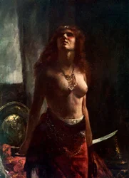 En la tienda del asirio, 1908-1909
