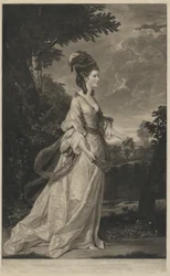 Jane Fleming, condesa de Harrington, 1780