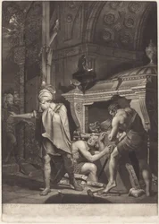 Miravan abriendo la tumba de sus ancestros, 1772